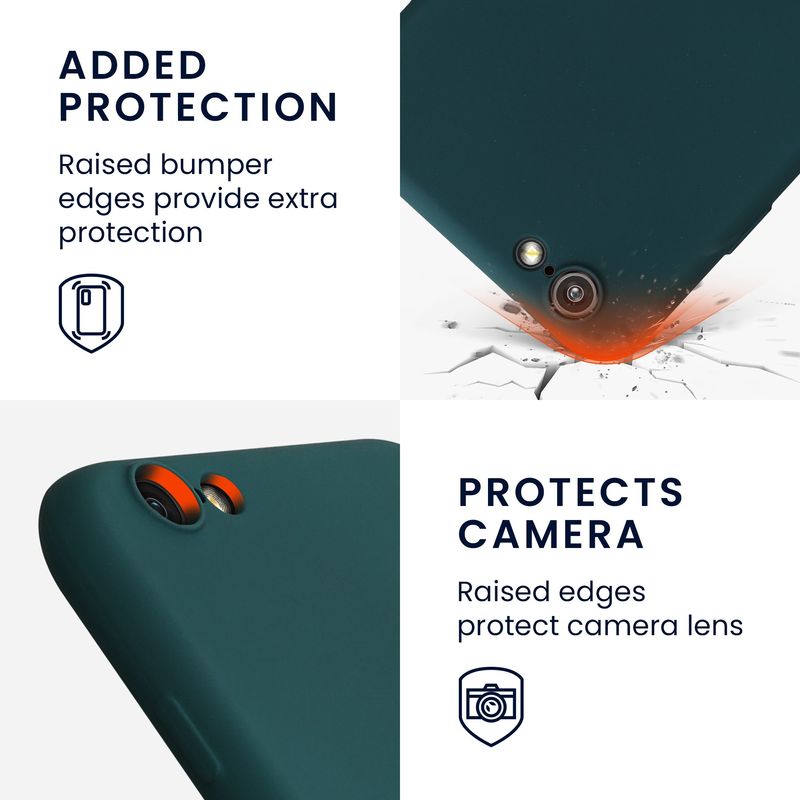 Laptop, Telefoane si Tablete - Telefoane mobile si accesorii - Accesorii Telefoane - Huse telefoane - Husa Kwmobile pentru iPhone 6/6S, protectie la socuri, silicon, albastru - Infinity.ro