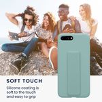 Laptop, Telefoane si Tablete - Telefoane mobile si accesorii - Accesorii Telefoane - Huse telefoane - Husa Kwmobile pentru iPhone 7 Plus/8 Plus, functie stand, silicon, verde - Infinity.ro