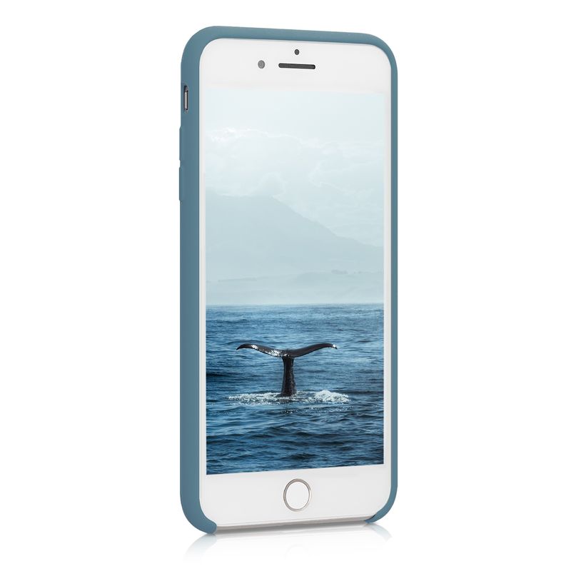 Laptop, Telefoane si Tablete - Telefoane mobile si accesorii - Accesorii Telefoane - Huse telefoane - Husa Kwmobile pentru iPhone 7 Plus/8 Plus, incarcare wireless, silicon, bej - Infinity.ro