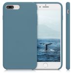 Laptop, Telefoane si Tablete - Telefoane mobile si accesorii - Accesorii Telefoane - Huse telefoane - Husa Kwmobile pentru iPhone 7 Plus/8 Plus, incarcare wireless, silicon, bej - Infinity.ro