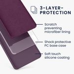Laptop, Telefoane si Tablete - Telefoane mobile si accesorii - Accesorii Telefoane - Huse telefoane - Husa Kwmobile pentru iPhone 7 Plus/8 Plus, incarcare wireless, silicon, mov - Infinity.ro