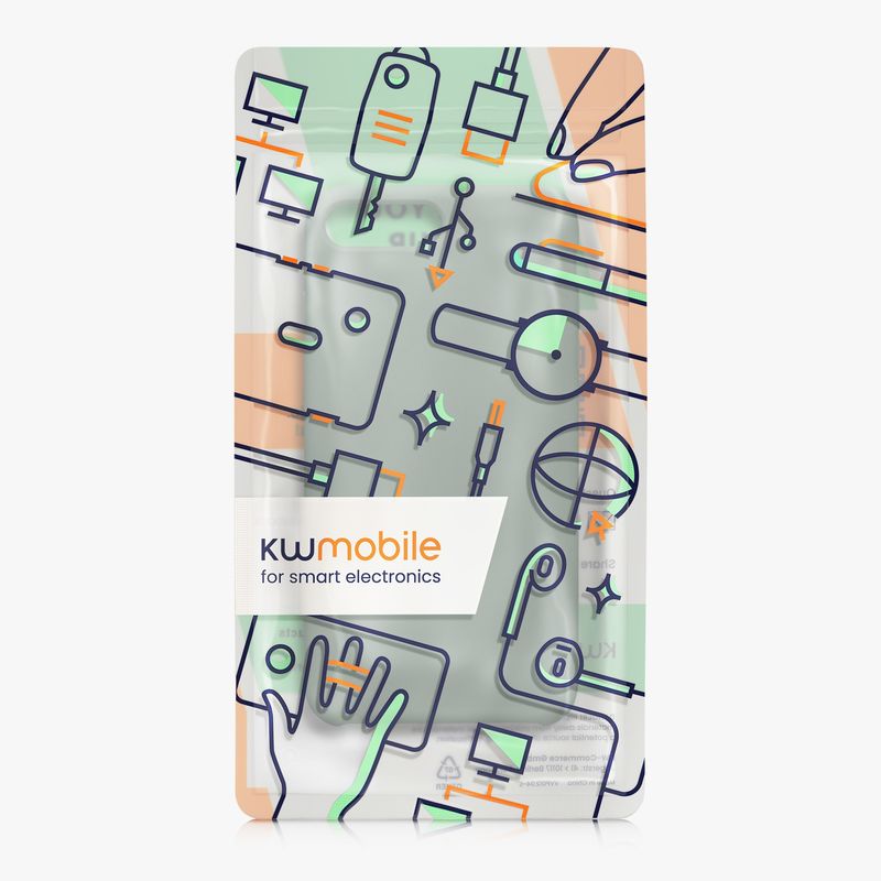 Laptop, Telefoane si Tablete - Telefoane mobile si accesorii - Accesorii Telefoane - Huse telefoane - Husa Kwmobile pentru iPhone 7 Plus/8 Plus, incarcare wireless, silicon, verde - Infinity.ro