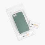 Laptop, Telefoane si Tablete - Telefoane mobile si accesorii - Accesorii Telefoane - Huse telefoane - Husa Kwmobile pentru iPhone SE (2022)/SE (2020)/8/7, incarcare wireless, silicon, verde - Infinity.ro