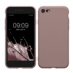 Laptop, Telefoane si Tablete - Telefoane mobile si accesorii - Accesorii Telefoane - Huse telefoane - Husa Kwmobile pentru iPhone SE3/SE2/SE (2022)/SE (2020), anti-alunecare, silicon, bej - Infinity.ro