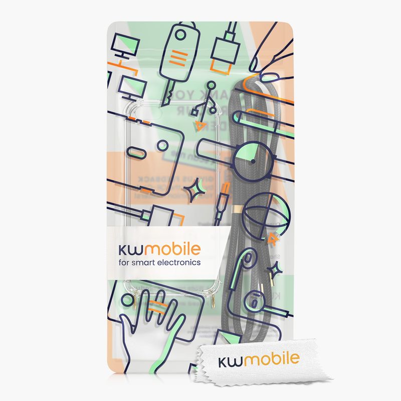 Laptop, Telefoane si Tablete - Telefoane mobile si accesorii - Accesorii Telefoane - Huse telefoane - Husa Kwmobile pentru iPhone SE (generatia 1 (2016))/5/5S, protectie la socuri, TPU, negru, transparent - Infinity.ro