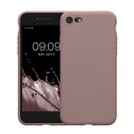 Laptop, Telefoane si Tablete - Telefoane mobile si accesorii - Accesorii Telefoane - Huse telefoane - Husa Kwmobile pentru iPhone SE3/SE2/SE (2022)/SE (2020), anti-alunecare, silicon, bej - Infinity.ro