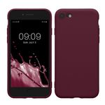 Laptop, Telefoane si Tablete - Telefoane mobile si accesorii - Accesorii Telefoane - Huse telefoane - Husa Kwmobile pentru iPhone SE3/SE2/SE (2022)/SE (2020), anti-alunecare, silicon, mov - Infinity.ro