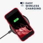 Laptop, Telefoane si Tablete - Telefoane mobile si accesorii - Accesorii Telefoane - Huse telefoane - Husa Kwmobile pentru iPhone SE3/SE2/SE (2022)/SE (2020), anti-alunecare, silicon, roz - Infinity.ro