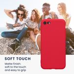 Laptop, Telefoane si Tablete - Telefoane mobile si accesorii - Accesorii Telefoane - Huse telefoane - Husa Kwmobile pentru iPhone SE3/SE2/SE (2022)/SE (2020), anti-alunecare, silicon, roz - Infinity.ro
