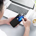 Laptop, Telefoane si Tablete - Telefoane mobile si accesorii - Accesorii Telefoane - Huse telefoane - Husa Kwmobile pentru iPhone SE3/SE2/SE (2022)/SE (2020), incarcare wireless, silicon, negru - Infinity.ro