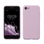 Laptop, Telefoane si Tablete - Telefoane mobile si accesorii - Accesorii Telefoane - Huse telefoane - Husa Kwmobile pentru iPhone SE3/SE2/SE (2022)/SE (2020), protectie la socuri, silicon, mov - Infinity.ro