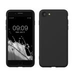 Laptop, Telefoane si Tablete - Telefoane mobile si accesorii - Accesorii Telefoane - Huse telefoane - Husa Kwmobile pentru iPhone SE3/SE2/SE (2022)/SE (2020), protectie la socuri, silicon, negru - Infinity.ro