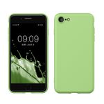 Laptop, Telefoane si Tablete - Telefoane mobile si accesorii - Accesorii Telefoane - Huse telefoane - Husa Kwmobile pentru iPhone SE3/SE2/SE (2022)/SE (2020), protectie la socuri, silicon, verde, rosu - Infinity.ro