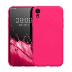 Laptop, Telefoane si Tablete - Telefoane mobile si accesorii - Accesorii Telefoane - Huse telefoane - Husa Kwmobile pentru iPhone XR, protectie la socuri, silicon, roz - Infinity.ro