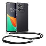 Laptop, Telefoane si Tablete - Telefoane mobile si accesorii - Accesorii Telefoane - Huse telefoane - Husa Kwmobile pentru Motorola Edge 60 Neo/Edge 50 Neo/ThinkPhone 25, antisoc, antizgarieturi, TPU, negru, transparent - Infinity.ro