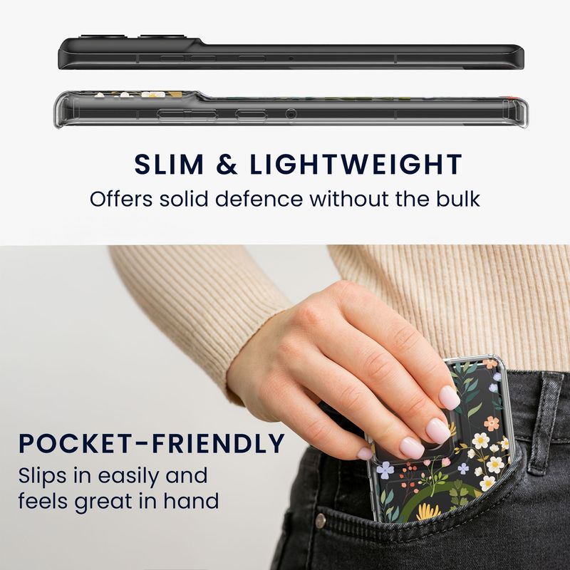Laptop, Telefoane si Tablete - Telefoane mobile si accesorii - Accesorii Telefoane - Huse telefoane - Husa Kwmobile pentru Motorola Edge 60 Pro, compatibilitate MagSafe, acril, TPU, transparent - Infinity.ro