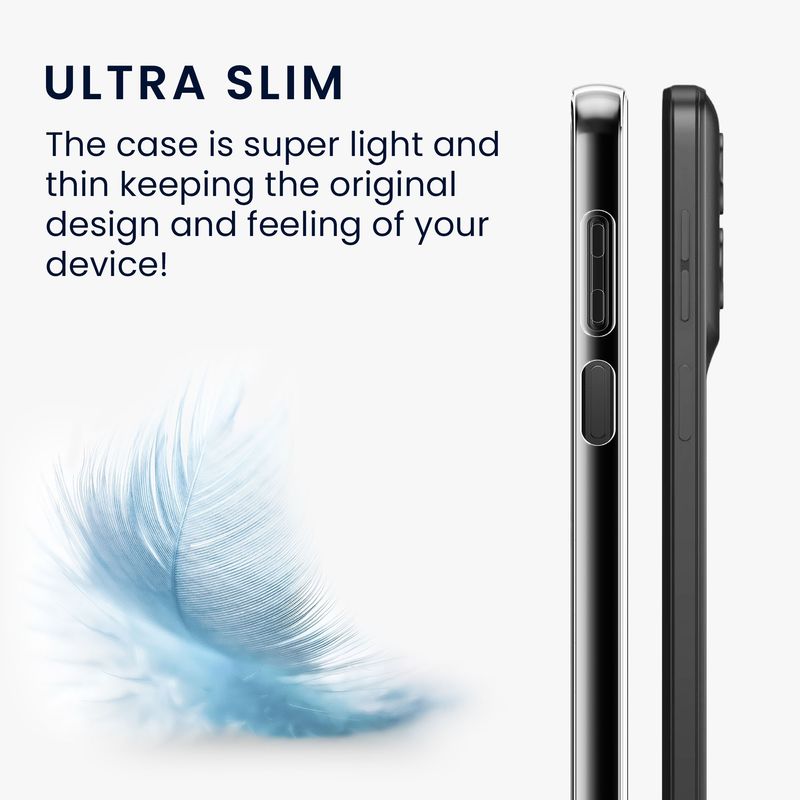 Laptop, Telefoane si Tablete - Telefoane mobile si accesorii - Accesorii Telefoane - Huse telefoane - Husa Kwmobile pentru Motorola Moto G55 5G, protectie la socuri, silicon, transparent - Infinity.ro