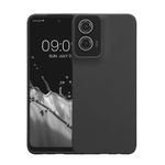 Laptop, Telefoane si Tablete - Telefoane mobile si accesorii - Accesorii Telefoane - Huse telefoane - Husa Kwmobile pentru Motorola Moto G35 5G, incarcare wireless, silicon, negru - Infinity.ro