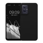 Laptop, Telefoane si Tablete - Telefoane mobile si accesorii - Accesorii Telefoane - Huse telefoane - Husa Kwmobile pentru Motorola Moto G55 5G, incarcare wireless, silicon, negru - Infinity.ro
