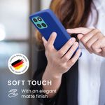 Laptop, Telefoane si Tablete - Telefoane mobile si accesorii - Accesorii Telefoane - Huse telefoane - Husa Kwmobile pentru Motorola Moto G57 Power/Moto G67 Power, incarcare wireless, silicon, albastru - Infinity.ro