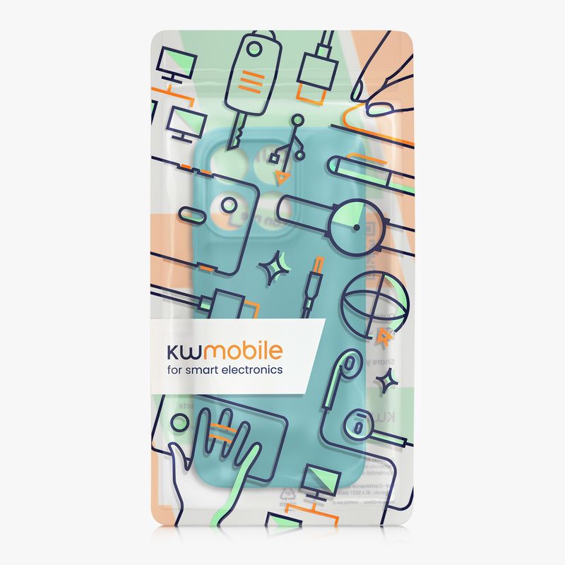 Laptop, Telefoane si Tablete - Telefoane mobile si accesorii - Accesorii Telefoane - Huse telefoane - Husa Kwmobile pentru Motorola Moto G67 5G/Moto G77 5G, anti-alunecare, silicon, albastru - Infinity.ro