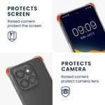 Laptop, Telefoane si Tablete - Telefoane mobile si accesorii - Accesorii Telefoane - Huse telefoane - Husa Kwmobile pentru Motorola Moto G86 5G, protectie la socuri, TPU, negru, transparent - Infinity.ro