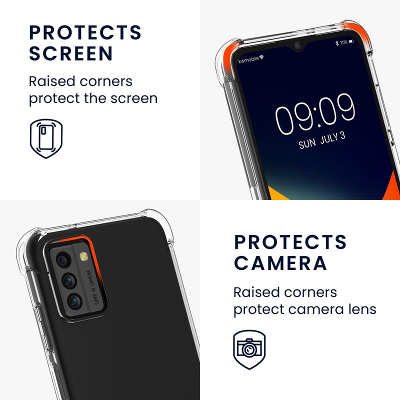 Laptop, Telefoane si Tablete - Telefoane mobile si accesorii - Accesorii Telefoane - Huse telefoane - Husa Kwmobile pentru Nokia G22, protectie la socuri, TPU, transparent - Infinity.ro