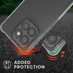 Laptop, Telefoane si Tablete - Telefoane mobile si accesorii - Accesorii Telefoane - Huse telefoane - Husa Kwmobile pentru Motorola Moto G86 5G, protectie la socuri, TPU, negru, transparent - Infinity.ro