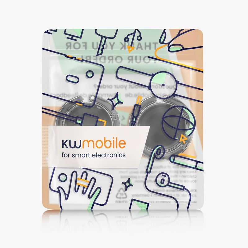 Casa si Gradina - Mobilier - Feronerie si accesorii mobila - Set 2 carlige de masa pentru geanta Kwmobile, inchidere magnetica, pliabile, anti-alunecare, metal, gri - Infinity.ro