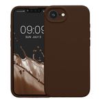 Laptop, Telefoane si Tablete - Telefoane mobile si accesorii - Accesorii Telefoane - Huse telefoane - Husa Kwmobile pentru iPhone 17e/16e, anti-alunecare, silicon, maro - Infinity.ro