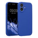 Laptop, Telefoane si Tablete - Telefoane mobile si accesorii - Accesorii Telefoane - Huse telefoane - Husa Kwmobile pentru iPhone 17, anti-amprenta, silicon, albastru - Infinity.ro