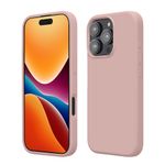 Laptop, Telefoane si Tablete - Telefoane mobile si accesorii - Accesorii Telefoane - Huse telefoane - Husa Kwmobile pentru iPhone 16 Pro, anti-alunecare, protectie la socuri, silicon, roz - Infinity.ro