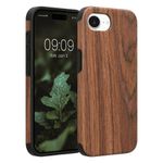 Laptop, Telefoane si Tablete - Telefoane mobile si accesorii - Accesorii Telefoane - Huse telefoane - Husa Kwmobile pentru iPhone 17e/16e, anti-alunecare, lemn, TPU, maro - Infinity.ro