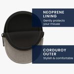 Laptop, Telefoane si Tablete - Laptopuri si accesorii - Piese laptop - Folii protectie si autocolante laptop - Folie pentru palm rest Kwmobile pentru Logitech MX Anywhere 3, MX Anywhere 3S, protectie la socuri, neopren, gri - Infinity.ro