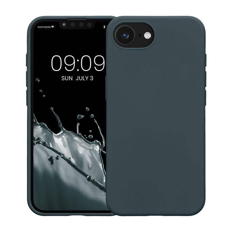 Laptop, Telefoane si Tablete - Telefoane mobile si accesorii - Accesorii Telefoane - Huse telefoane - Husa Kwmobile pentru iPhone 17e/16e, protectie la socuri, silicon, gri - Infinity.ro