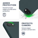 Laptop, Telefoane si Tablete - Telefoane mobile si accesorii - Accesorii Telefoane - Huse telefoane - Husa Kwmobile pentru iPhone 17e/16e, protectie la socuri, silicon, gri - Infinity.ro