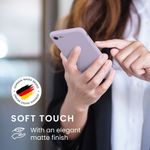 Laptop, Telefoane si Tablete - Telefoane mobile si accesorii - Accesorii Telefoane - Huse telefoane - Husa Kwmobile pentru iPhone SE3/SE2/SE (2022)/SE (2020), anti-alunecare, protectie la zgarieturi, silicon, mov - Infinity.ro