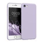Laptop, Telefoane si Tablete - Telefoane mobile si accesorii - Accesorii Telefoane - Huse telefoane - Husa Kwmobile pentru iPhone SE3/SE2/SE (2022)/SE (2020), anti-alunecare, protectie la zgarieturi, silicon, mov - Infinity.ro