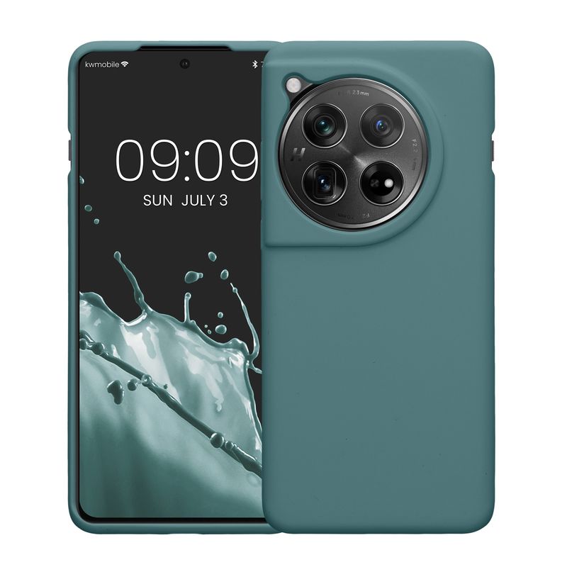 Laptop, Telefoane si Tablete - Telefoane mobile si accesorii - Accesorii Telefoane - Huse telefoane - Husa Kwmobile pentru OnePlus 12, incarcare wireless, silicon, noapte - Infinity.ro