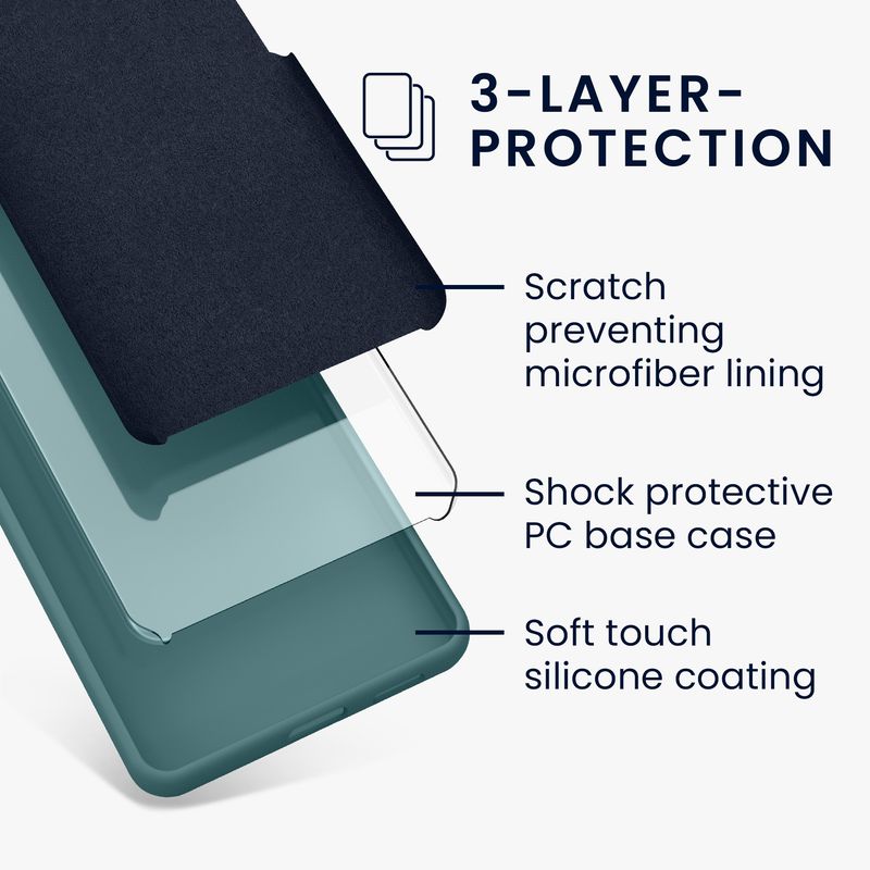 Laptop, Telefoane si Tablete - Telefoane mobile si accesorii - Accesorii Telefoane - Huse telefoane - Husa Kwmobile pentru OnePlus 12, incarcare wireless, silicon, noapte - Infinity.ro