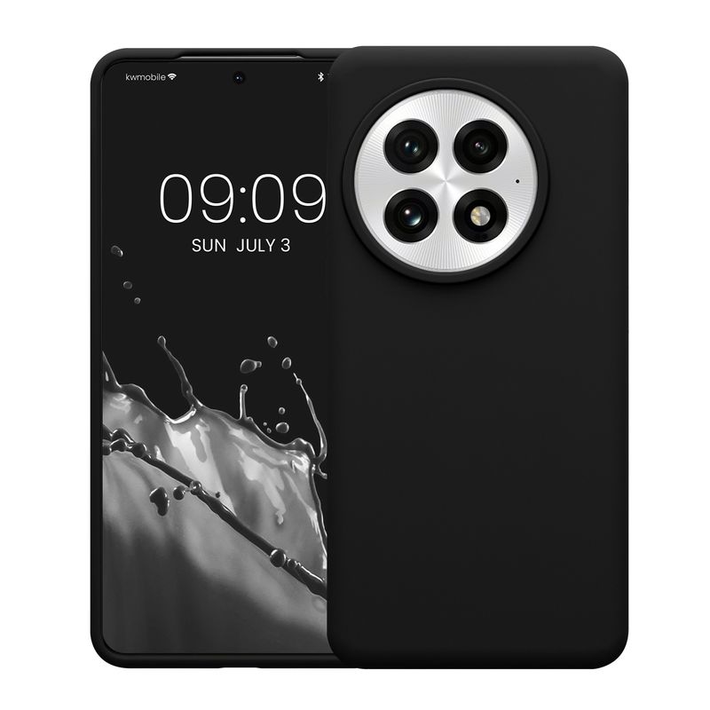 Laptop, Telefoane si Tablete - Telefoane mobile si accesorii - Accesorii Telefoane - Huse telefoane - Husa Kwmobile pentru OnePlus 13, incarcare wireless, silicon, negru - Infinity.ro