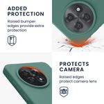 Laptop, Telefoane si Tablete - Telefoane mobile si accesorii - Accesorii Telefoane - Huse telefoane - Husa Kwmobile pentru OnePlus 13R, incarcare wireless, silicon, verde - Infinity.ro