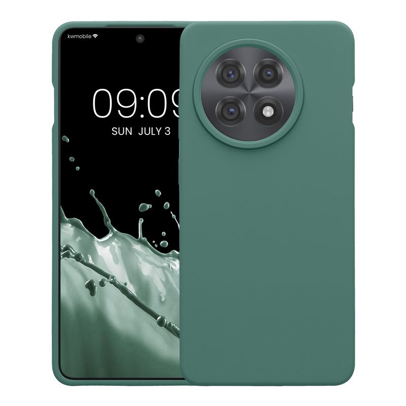 Laptop, Telefoane si Tablete - Telefoane mobile si accesorii - Accesorii Telefoane - Huse telefoane - Husa Kwmobile pentru OnePlus 13R, incarcare wireless, silicon, verde - Infinity.ro