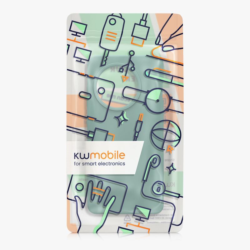Laptop, Telefoane si Tablete - Telefoane mobile si accesorii - Accesorii Telefoane - Huse telefoane - Husa Kwmobile pentru OnePlus 13R, incarcare wireless, silicon, verde - Infinity.ro
