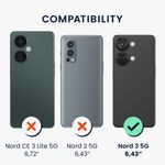 Laptop, Telefoane si Tablete - Telefoane mobile si accesorii - Accesorii Telefoane - Huse telefoane - Husa Kwmobile pentru OnePlus Nord 3 5G, anti-alunecare, silicon, albastru - Infinity.ro