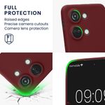 Laptop, Telefoane si Tablete - Telefoane mobile si accesorii - Accesorii Telefoane - Huse telefoane - Husa Kwmobile pentru OnePlus Nord 3 5G, anti-alunecare, silicon, mov - Infinity.ro