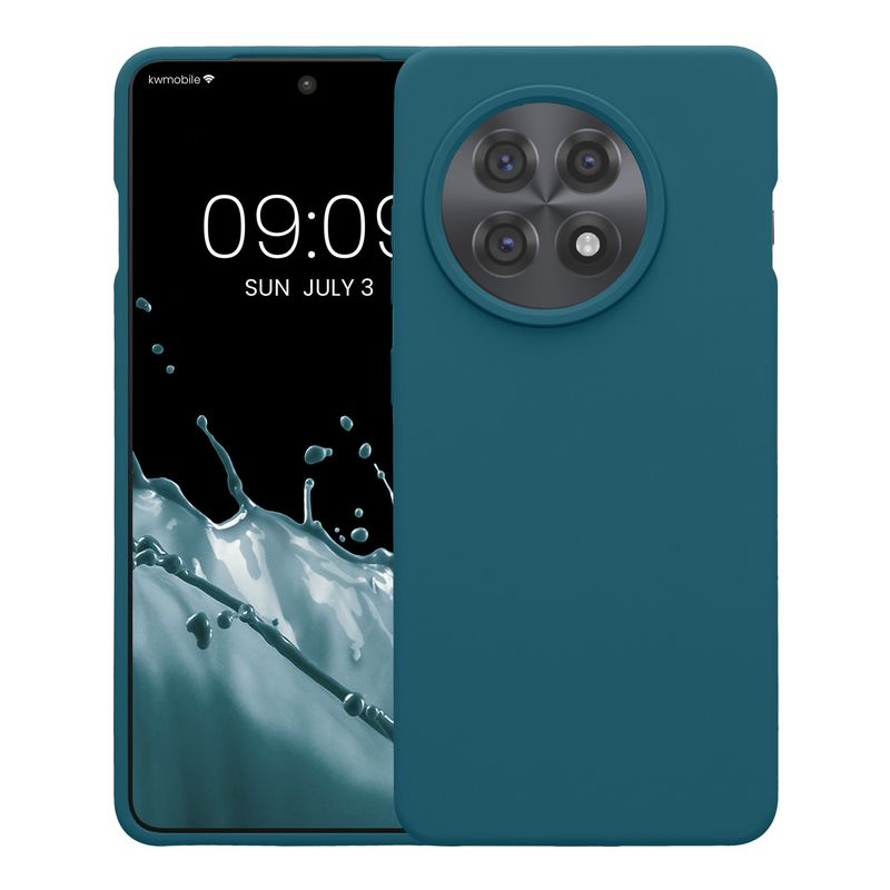 Laptop, Telefoane si Tablete - Telefoane mobile si accesorii - Accesorii Telefoane - Huse telefoane - Husa Kwmobile pentru OnePlus 13R, incarcare wireless, silicon, albastru - Infinity.ro