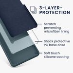 Laptop, Telefoane si Tablete - Telefoane mobile si accesorii - Accesorii Telefoane - Huse telefoane - Husa Kwmobile pentru OnePlus Nord CE 4 Lite 5G, incarcare wireless, silicon, gri - Infinity.ro