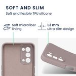 Laptop, Telefoane si Tablete - Telefoane mobile si accesorii - Accesorii Telefoane - Huse telefoane - Husa Kwmobile pentru OPPO A74 (5G)/A54 (5G), anti-alunecare, silicon, bej - Infinity.ro