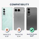Laptop, Telefoane si Tablete - Telefoane mobile si accesorii - Accesorii Telefoane - Huse telefoane - Husa Kwmobile pentru OnePlus Nord CE 4 Lite 5G, incarcare wireless, silicon, noapte - Infinity.ro